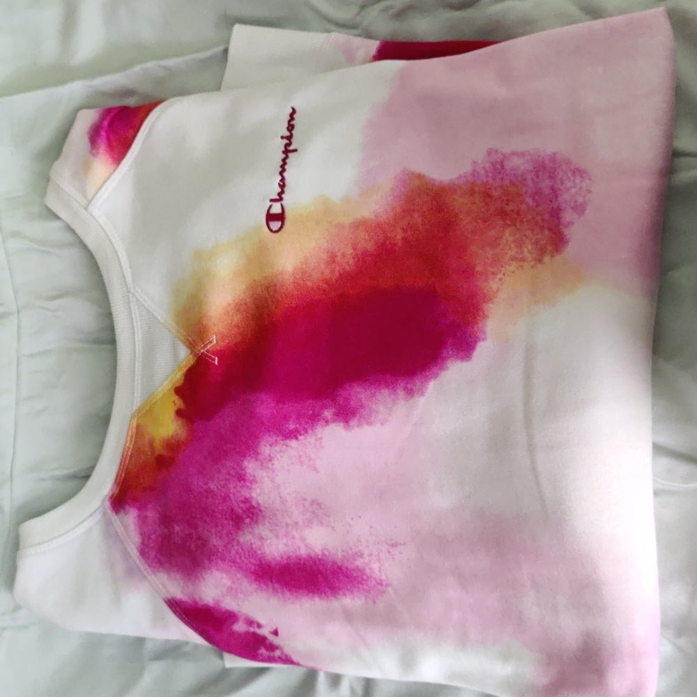 Women's Champion Tye Dye Sweatshirt